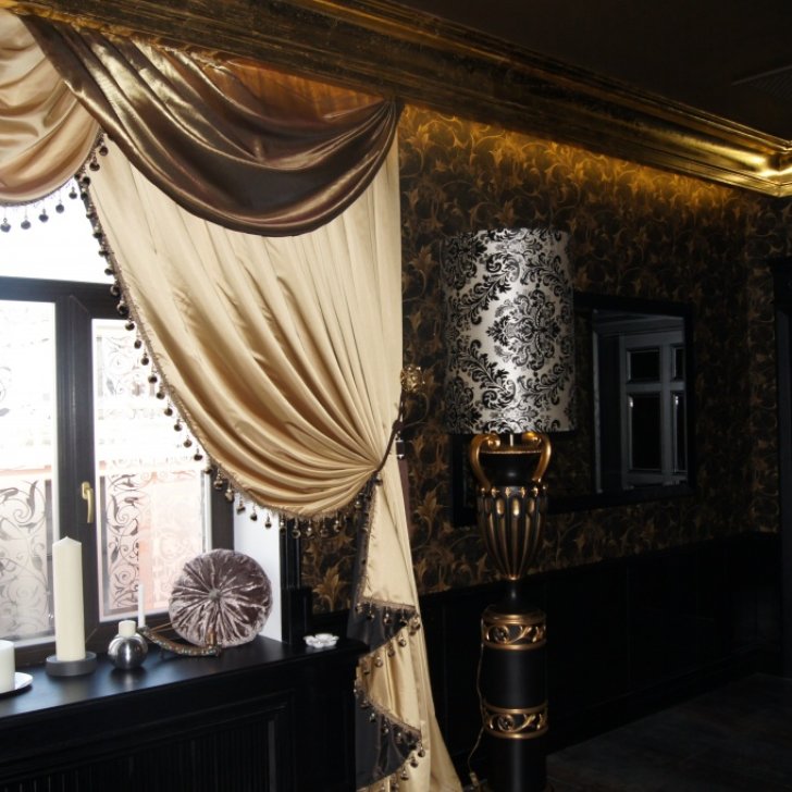 Подсветка штор светодиодной лентой Arlight