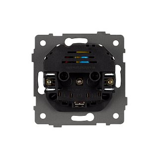 Механизм розетки с быстрой USB зарядкой SCT-MUAC-PL-WH-V (250V, 16A) (Arlight, -)