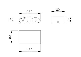Архитектурная подсветка Strato 3000К 4Вт IP 54