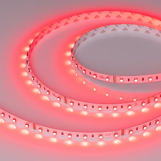 Светодиодная лента MINI-F60-10mm 24V RGB (14.4 W/m, IP20, 3535, 5m) (Arlight, Открытый)