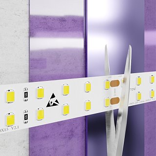 Светодиодная лента 24В 2835 20Вт/м 6000K 5м IP20 15мм