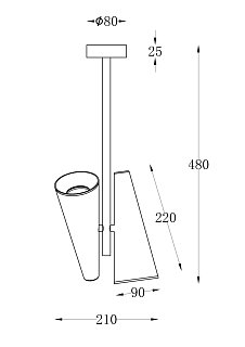 Потолочный светильник Giro GU10x2