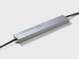 Ультратонкий блок питания для светодиодных лент в металлическом корпусе, IP67, 200W, 12V, XTW-200-12