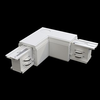 Коннектор угловой внутренний Trinity белый