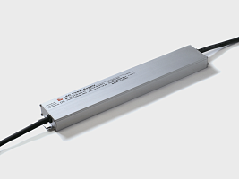 Ультратонкий блок питания для светодиодных лент в металлическом корпусе, IP67, 200W, 12V, XTW-200-12