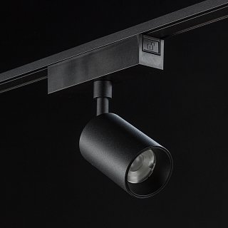 Светильник трековый SLIM, 48В 10W черный 2700-6000К, SL-SLIM-SPBL-10-CCT
