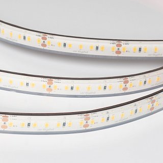 Светодиодная лента герметичная RTW-PFS-A140-12mm 48V Warm3000 (12 W/m, IP68, 20m) (Arlight, -)