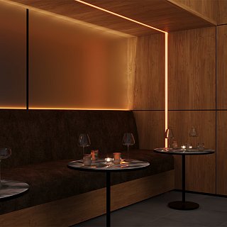 Алюминиевый профиль встраиваемый ALM-8832-S-2M