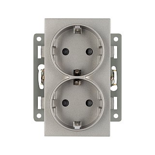 Механизм электрической розетки SCT-MEUD-PL-GR (250V, 16A) (Arlight, -)