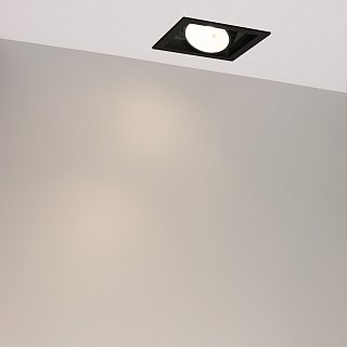 Светильник MS-VORTEX-BUILT-S140x140-30W Warm3000 (BK-BK, 17 deg, 230V) (Arlight, IP20 Металл, 5 лет)