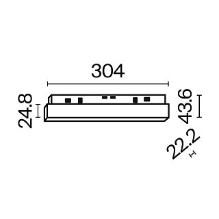 Трековый светильник Basis Exility 2700-6000K 12Вт 120° Dim Smart