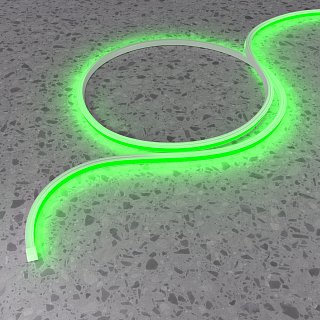 Гибкий неон 12x12 24В 14,4Вт/м RGB IP67 5м