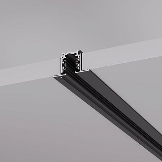 Трек встраиваемый LGD-4TR-TRACK-F-3000-BK-M (D) (Arlight, IP20 Металл, 3 года)