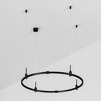Основание ART-APRIORI-ROUND-HANG-R1000 (BK) (Arlight, IP20 Металл, 3 года)