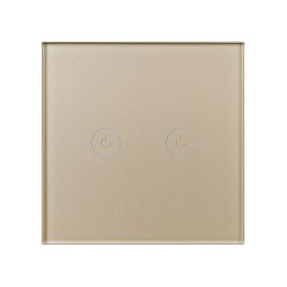 Выключатель сенсорный SWT-OMALI-S02-ZB-GD (250V, 10A, Zigbee) (Arlight, Стекло)