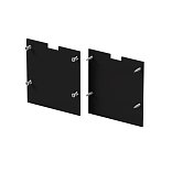 Комплект заглушек (для профиля 50×50) 2 шт., ALM-5050T-B-EC 642047