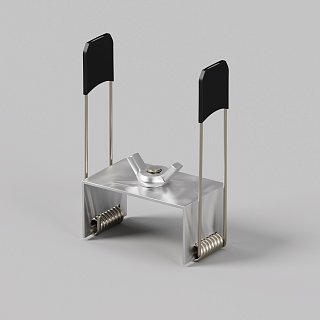 Комплект креплений (для профиля 50×35) 4 шт., ALM-5035T-MT 642036