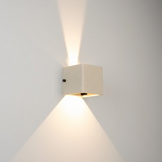 Светильник LGD-PERAN-WALL-S120x120-6W Warm3000 (WH, 0-80 deg, 230V) (Arlight, IP65 Бетон, 3 года)