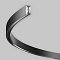 Шинопровод полукруг 800мм Flarity черный