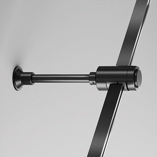 Крепление настенное Wall  одинарное удлиненное Flarity черный