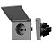 Механизм розетки влагозащищённый SCT-TENDO-MCP-PL-GR (230V, 16A) (Arlight, Графитовый)