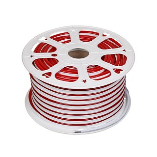 Гибкий неон ARL-CF2835-Mini-24V Red (16x8mm) (Arlight, 6 Вт/м, IP65)