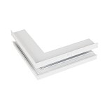 Коннектор угловой MAG-CON-4560-F-L90-EXT (WH, внешний) (Arlight, IP20 Металл, 5 лет)