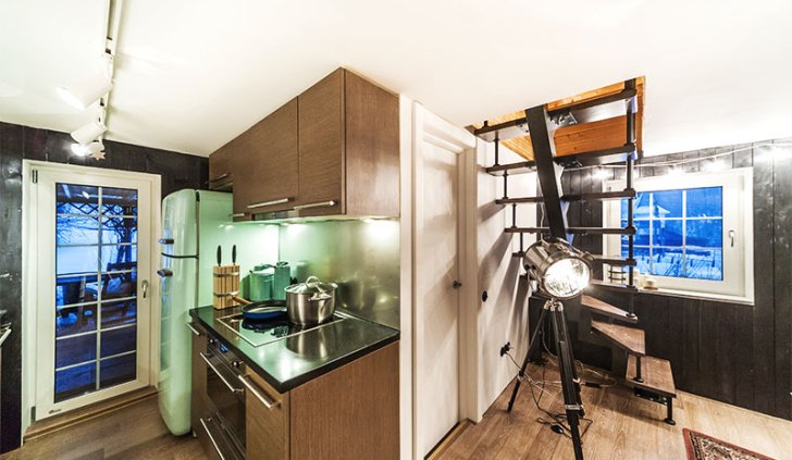 Светодиодные трековые светильники Arlight в освещении кухни