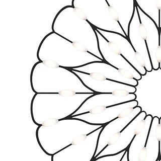 Подвесной светильник Maytoni MOD037PL-L48B