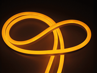 Жёлтый 220В IP65 6Вт/м 120 LED/м SMD2835 15×25 мм NE-2180-220-6-Y-65