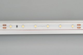 Светодиодная лента RTW 2-5000PS-50m 24V White6000 (3528, 60 LED/m, LUX) (Arlight, 4.8 Вт/м, IP67)