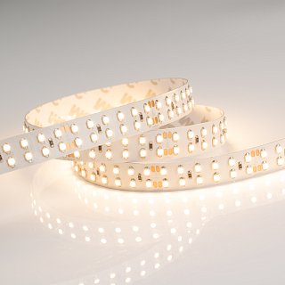 Светодиодная лента RT 2-5000 24V Warm3000 2x2 (3528, 1200 LED, LUX) (Arlight, 19.2 Вт/м, IP20)