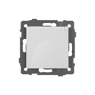 Механизм розетки влагозащищённый SCT-MCP-PL-WH-V (250V, 16A) (Arlight, -)