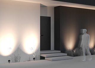 Ландшафтный светильник Ares 3000K 8Вт IP 65