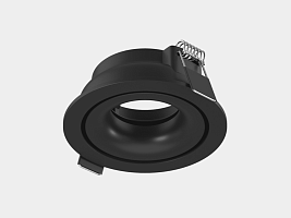 Корпус светильника потолочный встраиваемый, Черный, IP20, COMBO-44-BL