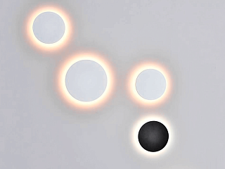 Светильник настенный GW CIRCUS черный, 3000K, GW-8663L-9-BL-WW