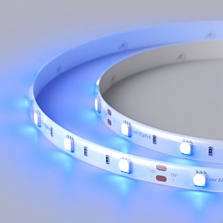 Светодиодная лента RTW 2-5000SE 12V Blue (5060, 150 LED, LUX) (Arlight, 7.2 Вт/м, IP65)