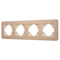 Рамка алюминиевая FRM-AKIRY-AL-4-GD (Arlight, -)