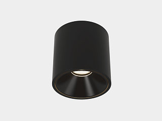 Светильник светодиодный потолочный накладной , серия GW, Черный, 30Вт, IP20, Теплый белый (3000К), GW-8701-30-BL-WW