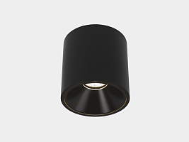 Светильник светодиодный потолочный накладной , серия GW, Черный, 30Вт, IP20, Теплый белый (3000К), GW-8701-30-BL-WW