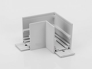 Коннектор угловой для накладного шинопровода SY-LINK, SY-LINK-CNLV-S1-WH