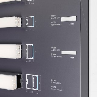 Стенд Профиль Линейный Свет LUX-E10-1760x600mm (DB 3мм, пленка, подсветка) (Arlight, -)