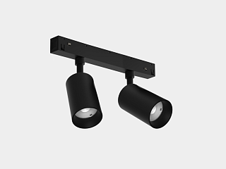 Светильник-спот светодиодный , серия SY-LINK, Черный, 2*10Вт, IP20, Нейтральный белый (4000К) , SY-LINK-DBS-BL-2/10-NW