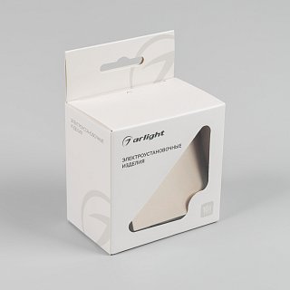 Механизм выключателя одноклавишный перекрёстный SWT-MKX1-PL-GD-V (250V, 10A) (Arlight, -)