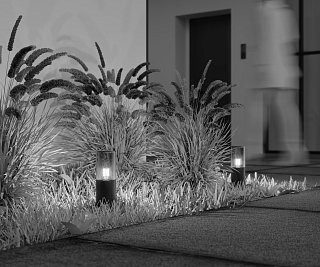 Ландшафтный светильник Amas E27x1 60Вт IP 54