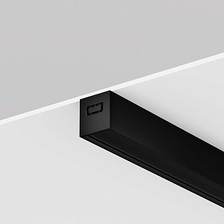 Профиль 2м Exility IP накладной черный