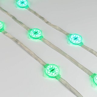 Модуль управляемый VISOR-DMX-5060-6-24V RGB 120deg (D40x12mm, 1.5W, IP68) (Arlight, Пластик, 3 года)