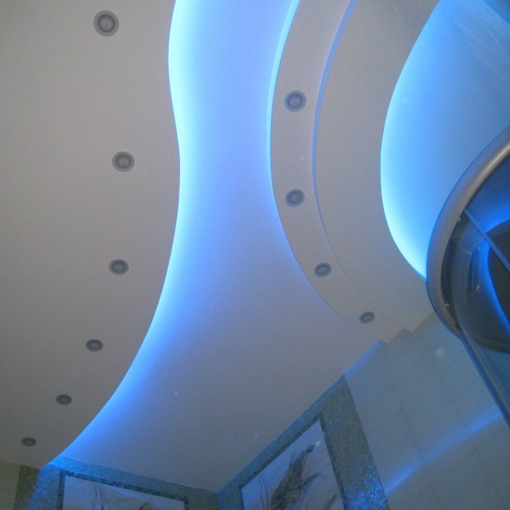 Освещение санузла светодиодной RGB лентой Arlight