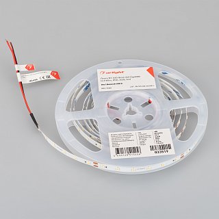 Светодиодная лента NT-A60-8mm 24V White6000 (4.8 W/m, IP20, 3528, 5m) (Arlight, Открытый)