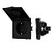 Механизм розетки влагозащищённый SCT-NOBE-MCP-SFPL-BK (230V, 16A) (Arlight, -)